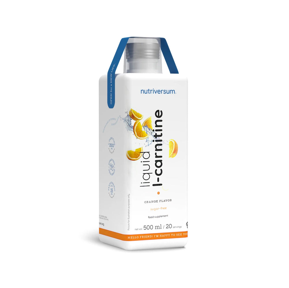 Nutriversum Flow L-Carnitine 3000mg - Orange