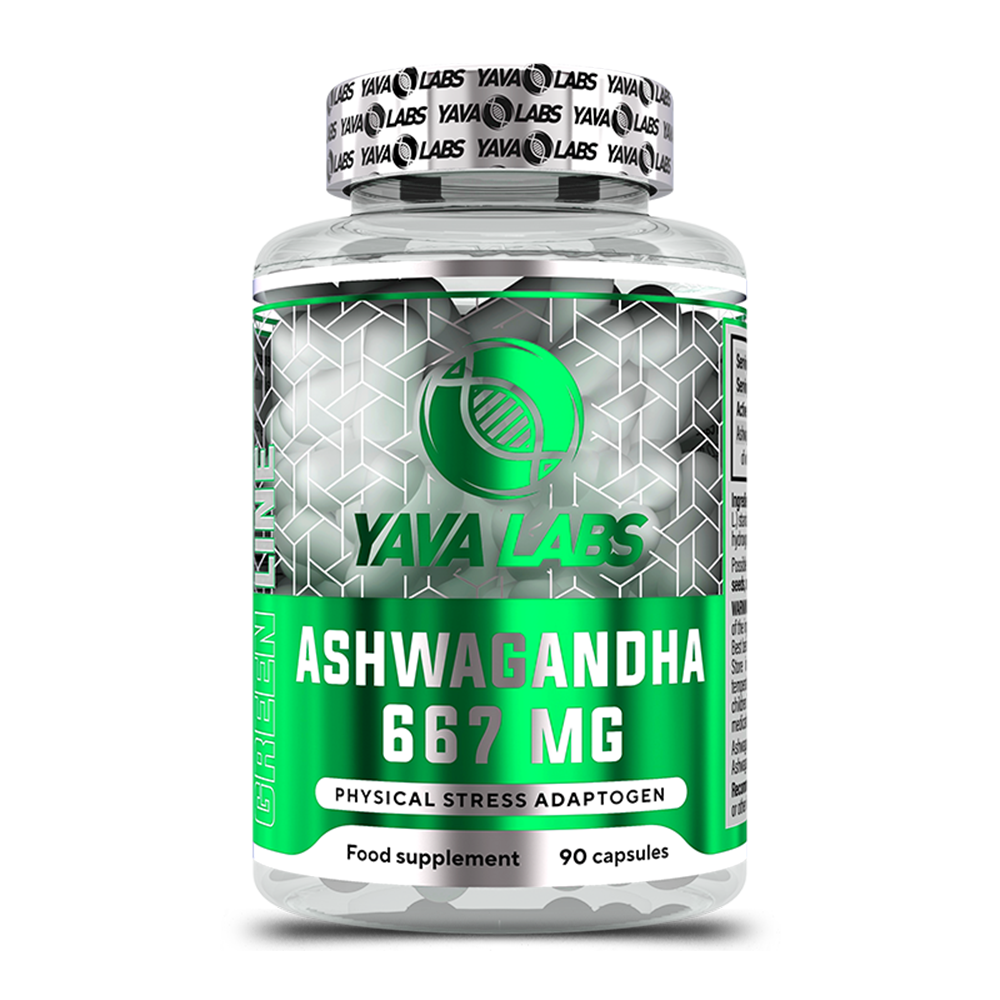 YAVA LABS Ashwagandha 600mg 90 Caps
