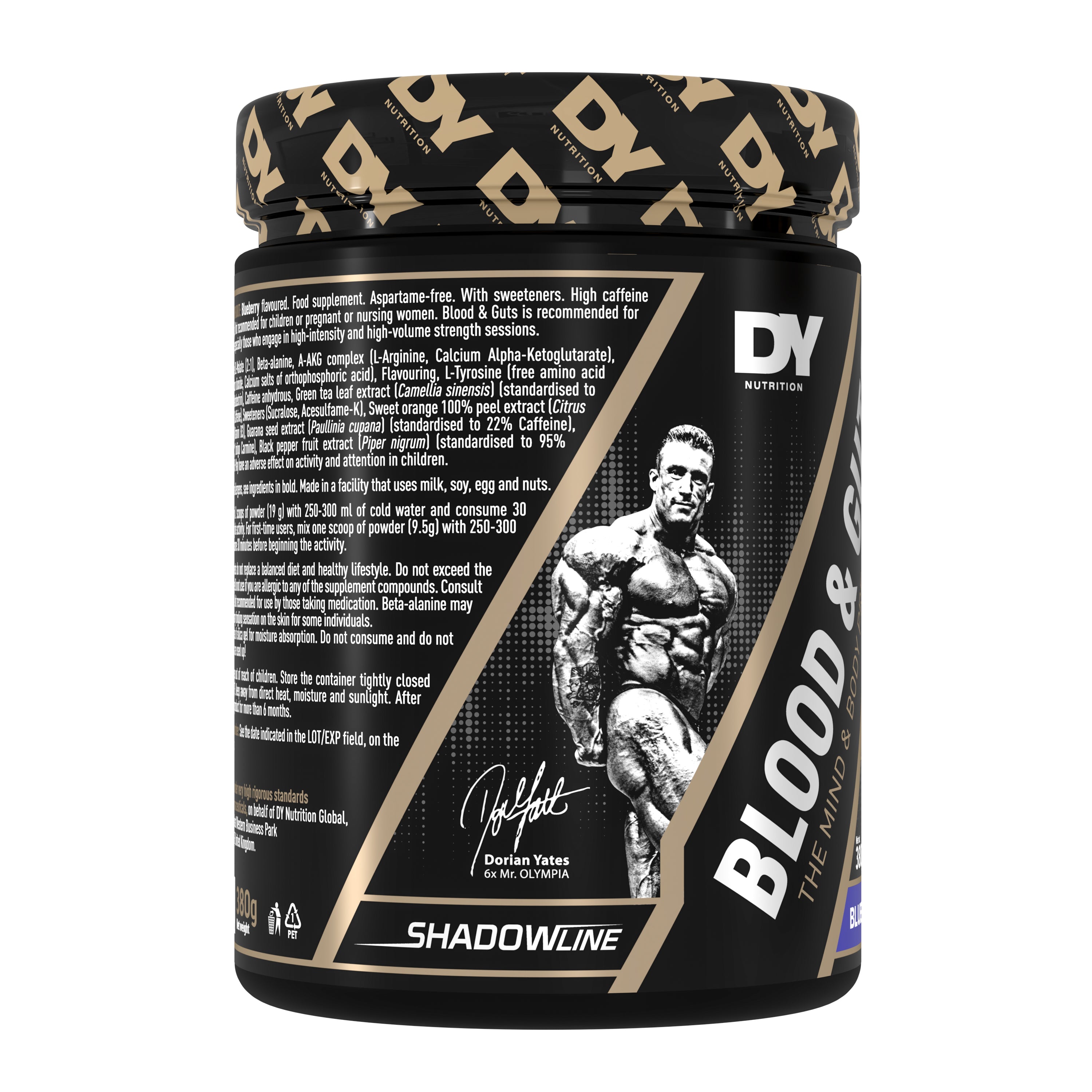 DY Blood and Guts Pre-Workout 380g - Bubble Gum