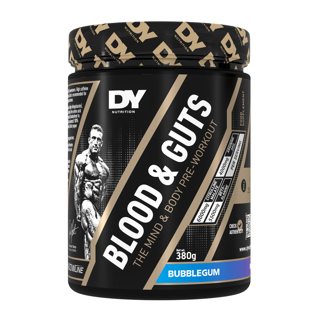 DY Blood and Guts Pre-Workout 380g - Bubble Gum