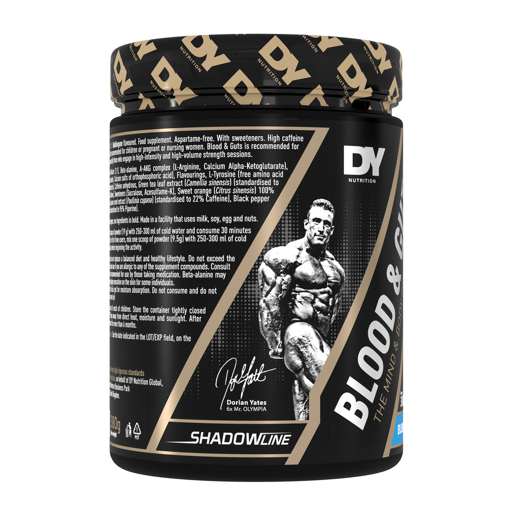 DY Blood and Guts Pre-Workout 380g - Bubble Gum