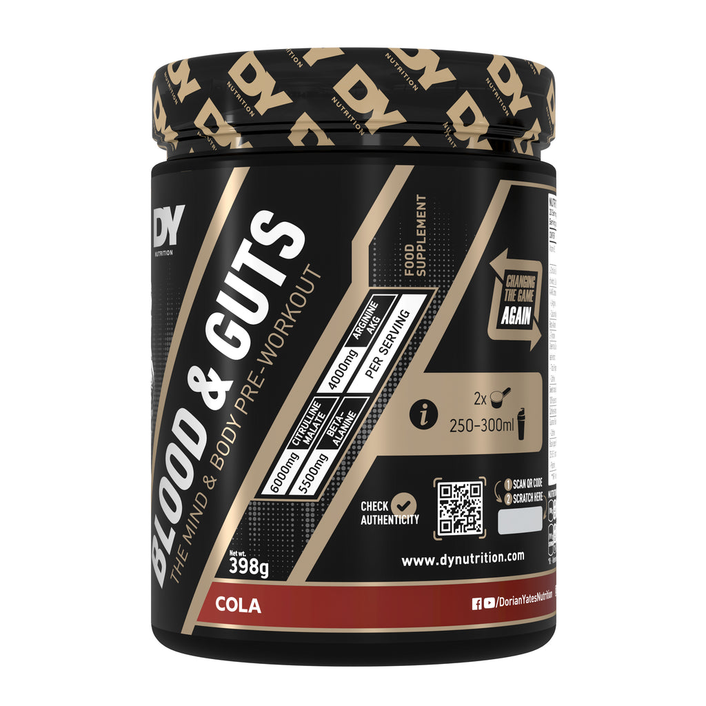 DY Blood and Guts Pre-Workout 380g -cola