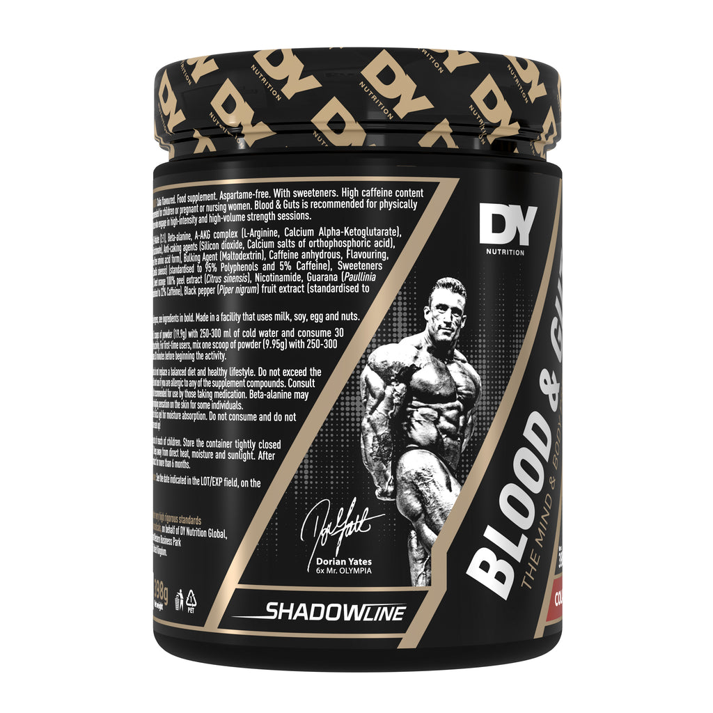 DY Blood and Guts Pre-Workout 380g -cola