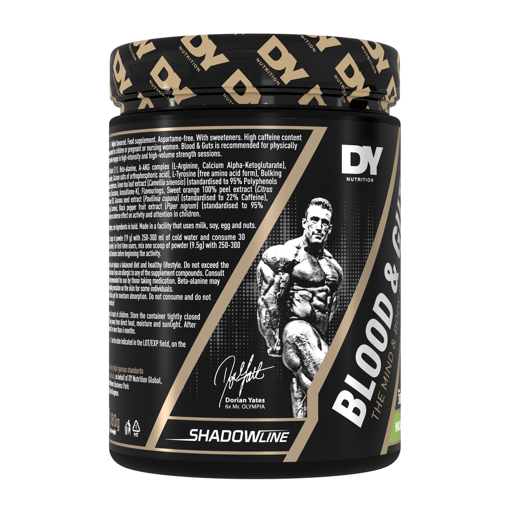 DY Blood and Guts Pre-Workout 380g - Mojito