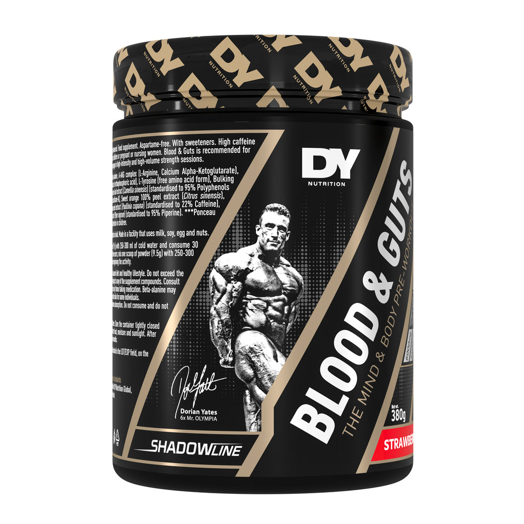 DY Blood and Guts Pre-Workout 380g - strawbery