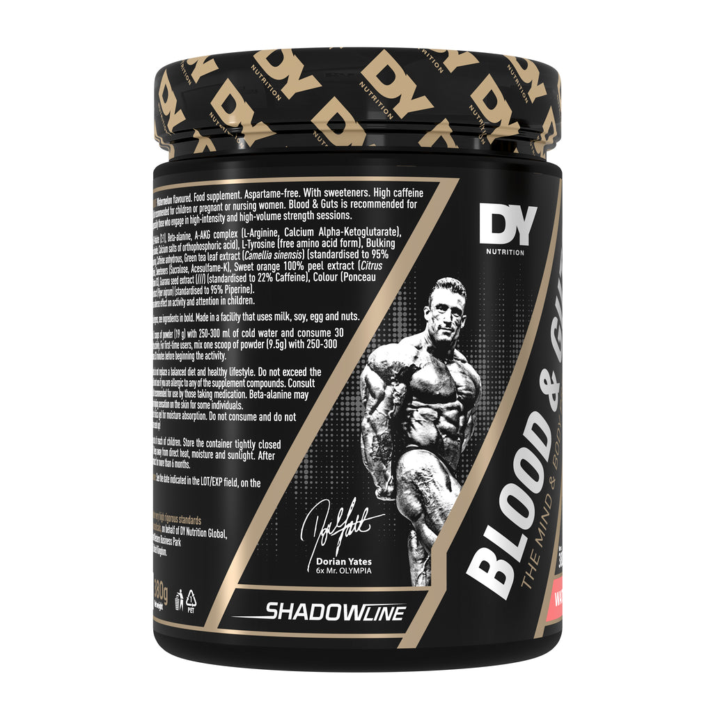 DY Blood and Guts Pre-Workout 380g - watermelon