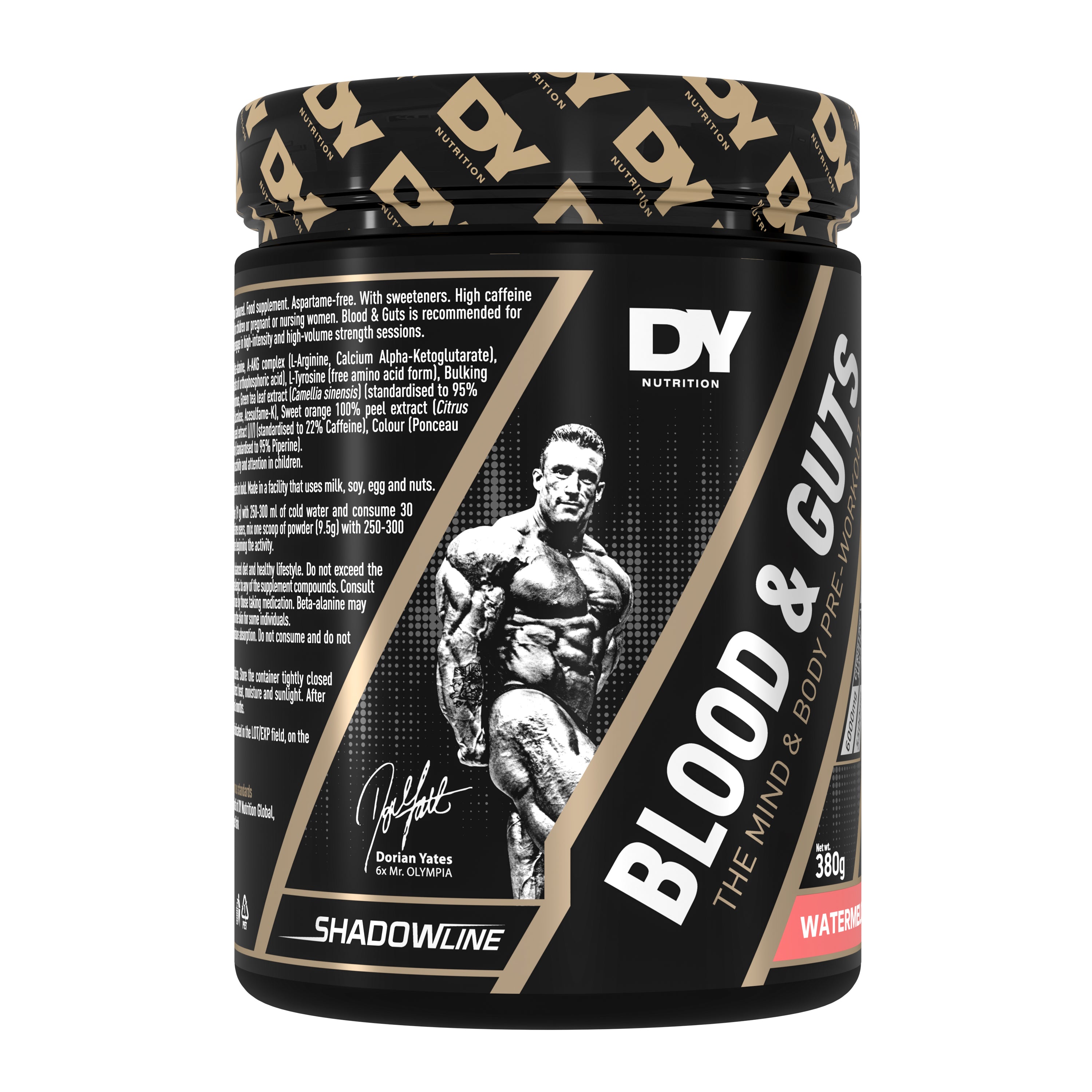 DY Blood and Guts Pre-Workout 380g - watermelon