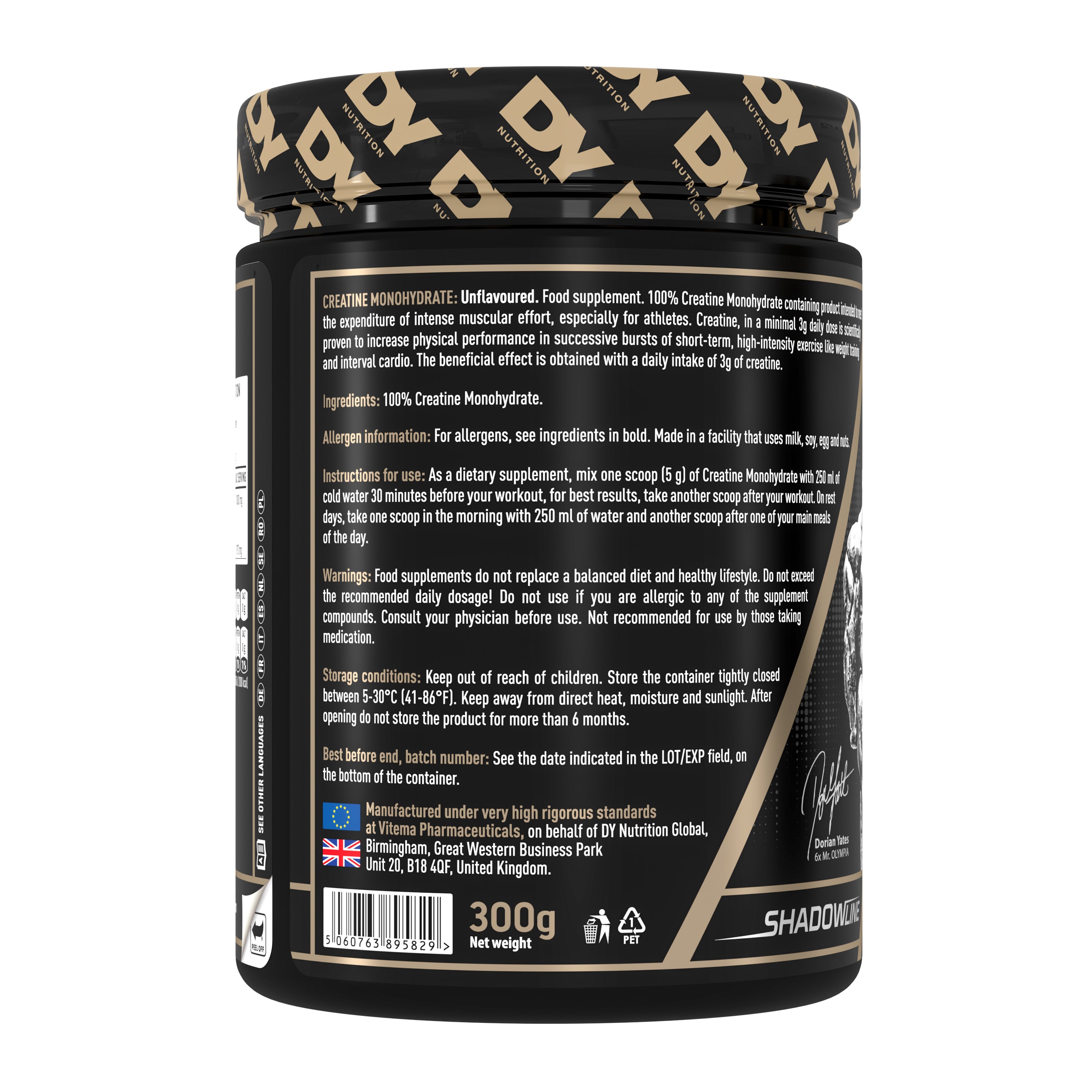 DY Creatine Monohydrate 300g