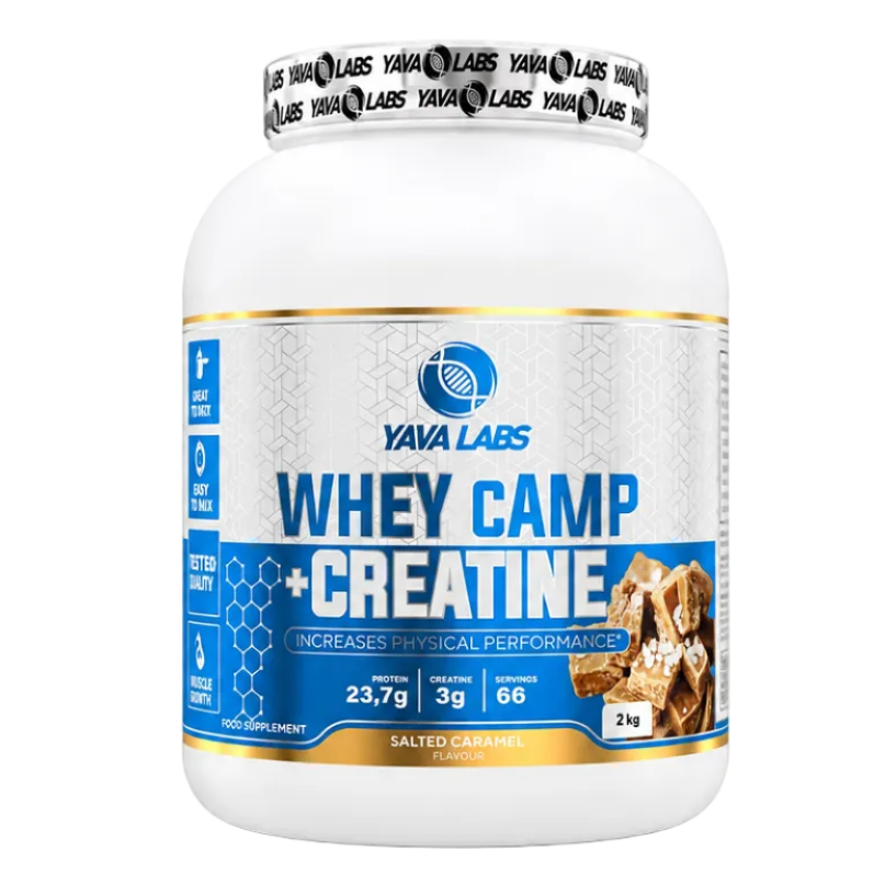 Yava Labs Whey CAMP + Creatine - Salted Caramel