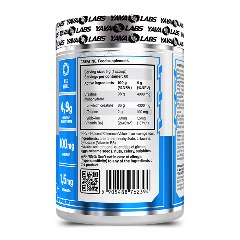 YAVA LABS Creatine 300g