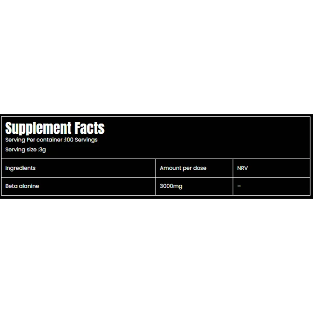 Marvelous Beta-Alanine Old School Formula 300g