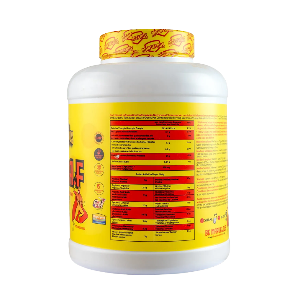 Marvelous Lean AF 2kg - White Chocolate Raspberry