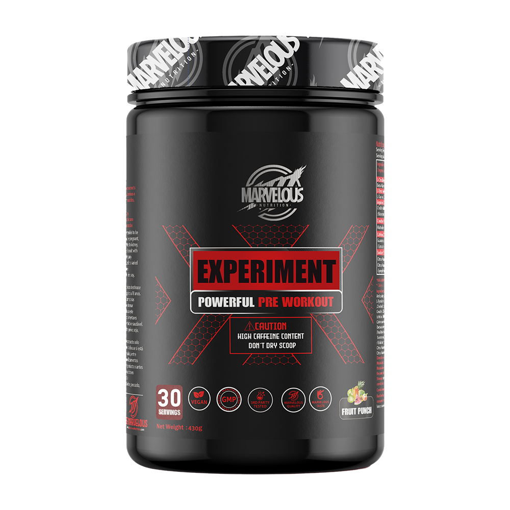 Marvelous Experiment Pre-Workout 480g - Fruit Punch