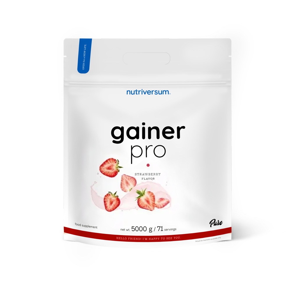 Nutriversum Gainer Pro 5000g - Strawberry