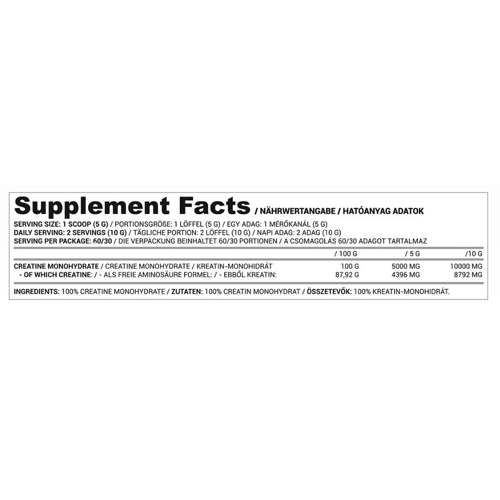 Nutriversum Creatine Monohydrate 500g