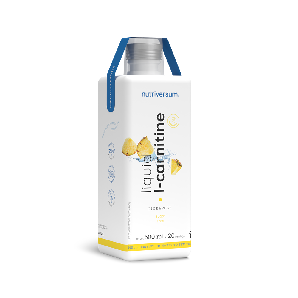 Nutriversum Flow L-Carnitine 3000mg - Pineapple