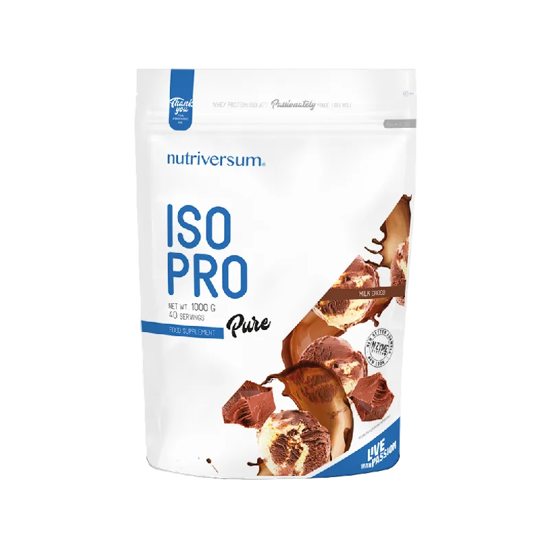 Nutriversum ISO Pro 1kg - Milk Chocolate