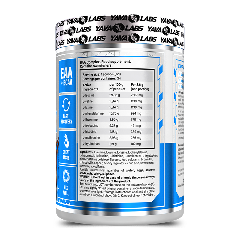 Yava Labs EAA Orange Flavor