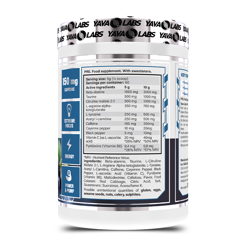 Yava Labs Breon Pre-Workout