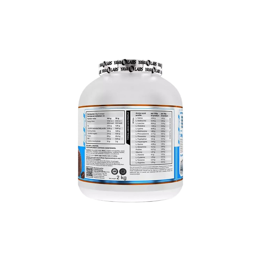 YAVA LABS ISO CAMP + Creatine - Vanilla Ice Cream