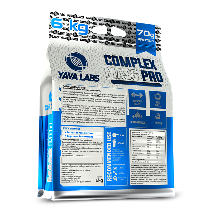 Yava Labs Complex Mass Strawberry Flavor