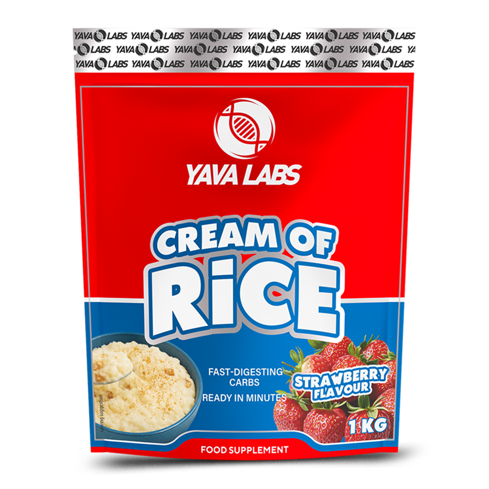 YAVA LABS Cream Of Rice 1kg - Strawberry