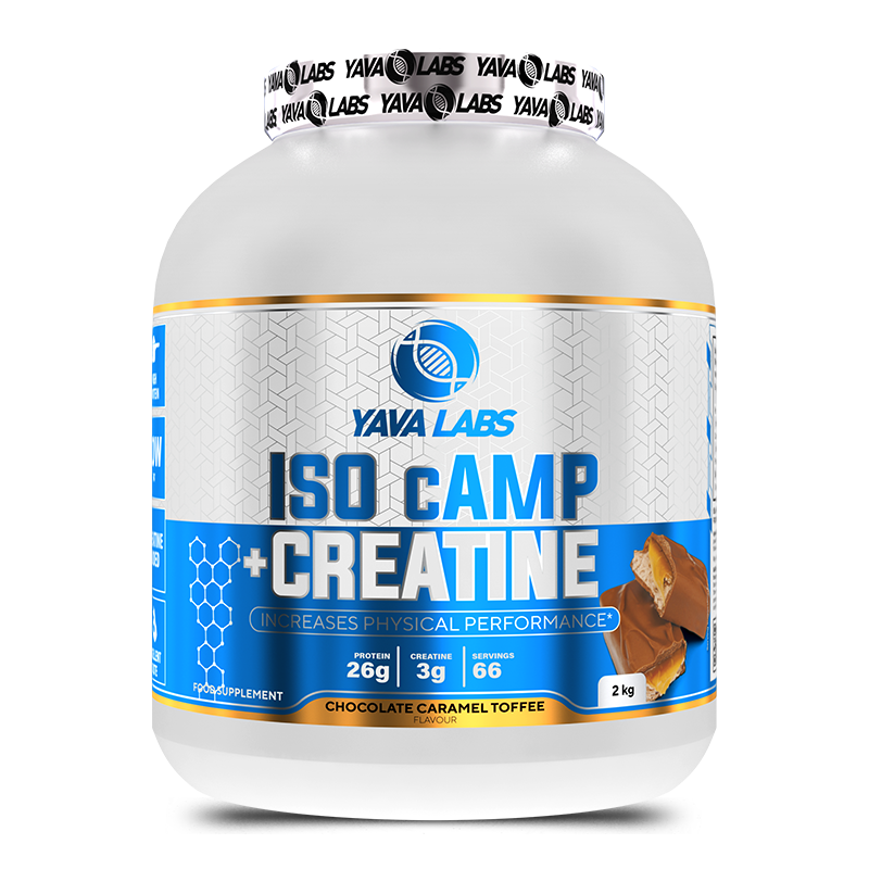YAVA LABS ISO CAMP + Creatine - Chocolate Caramel Toffee