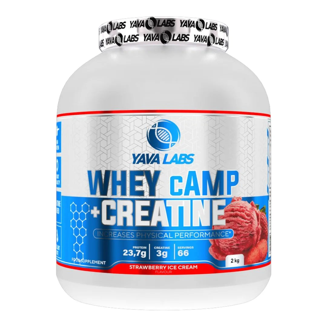 Yava Labs Whey CAMP + Creatine - Strawberry Ice Cream