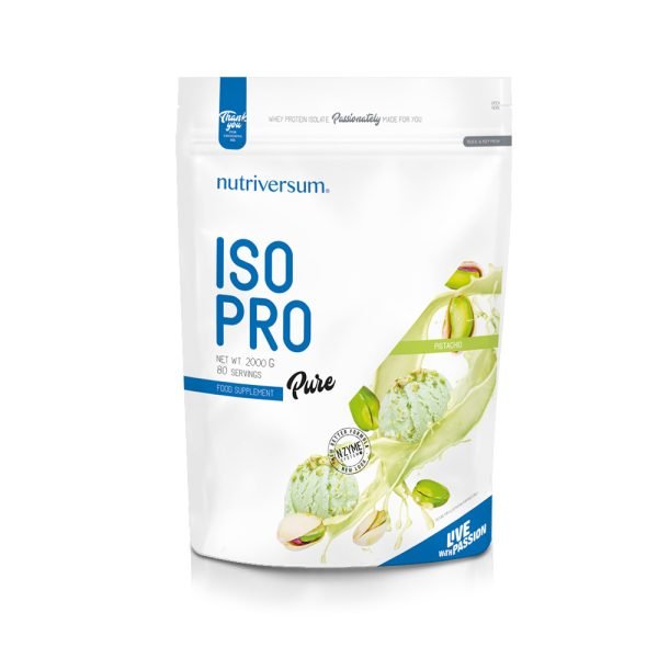 NUTRIVERSUM PURE PRO ISO PRO PISTACHIO 2000g