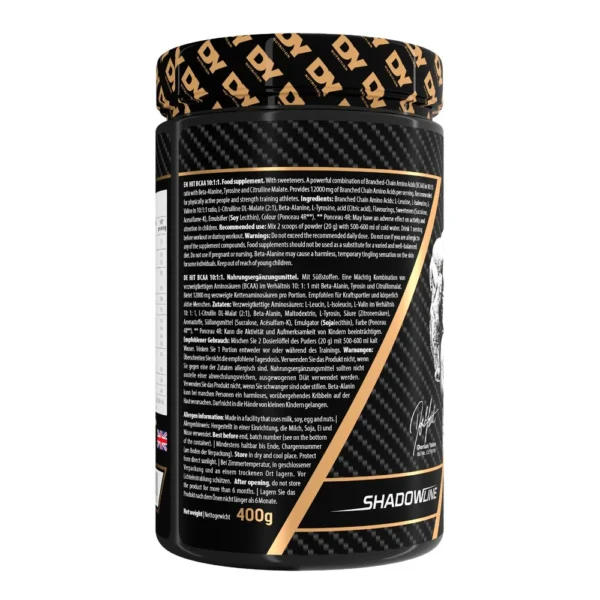 DY HIT BCAA 10:1:1 400g, 20 Servings - Image 4