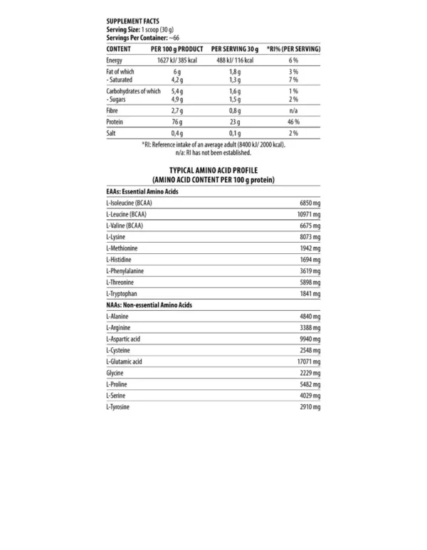 DY Whey Protein Shadowhey 2Kg, 66 Servings - Image 13