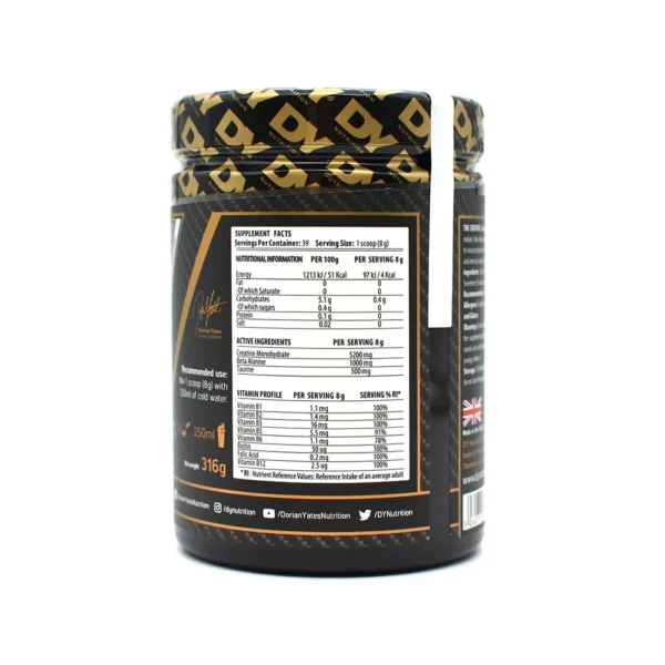 DY The Creatine 316g, 39 Servings - Image 3