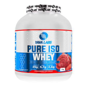 YAVA LABS PURE ISO WHEY 2kg (STRAWBERRY ICE CREAM)