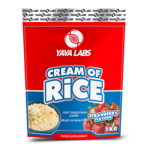 YAVA LABS Cream Of Rice 1kg (Strawberry)