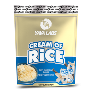 YAVA LABS Cream Of Rice 1kg (Vanilla)