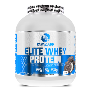 YAVA LABS ELITE WHEY PROTEIN 2kg (COOKIES WITH CREAM)