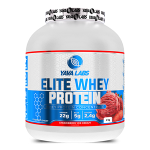 YAVA LABS ELITE WHEY PROTEIN 2kg (STRAWBERRY ICE CREAM)