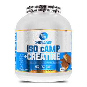 YAVA LABS ISO CAMP+CREATINE 2kg (CHOCOLATE CARAMEL TOFFEE)