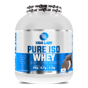 YAVA LABS PURE ISO WHEY 2kg (COOKIES WITH CREAM)
